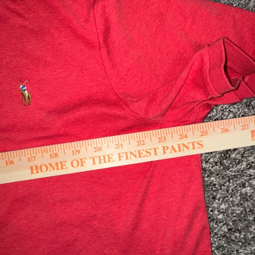 Polo Ralph Lauren Mens XL Classic Fit Red Short Sleeve Cotton Pony Polo Shirt
